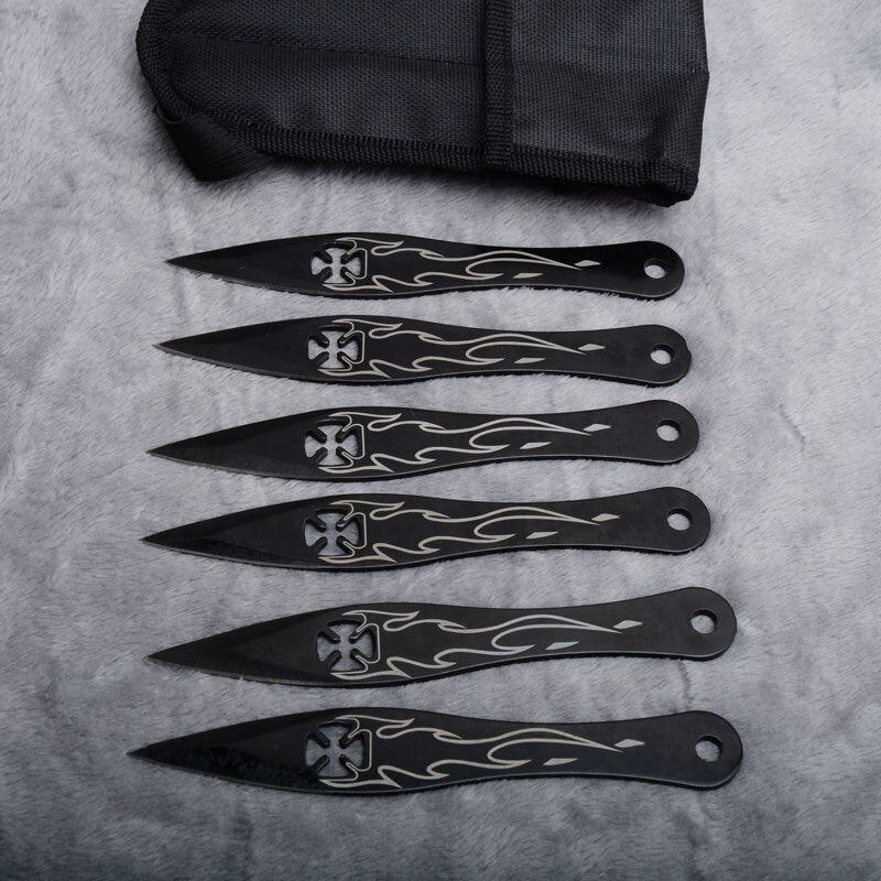 2025 Pop Dart Sæt Kunai Knives Ninja Kastekniv Sæt Taktisk Knive Jagtkniv | POPOTR™