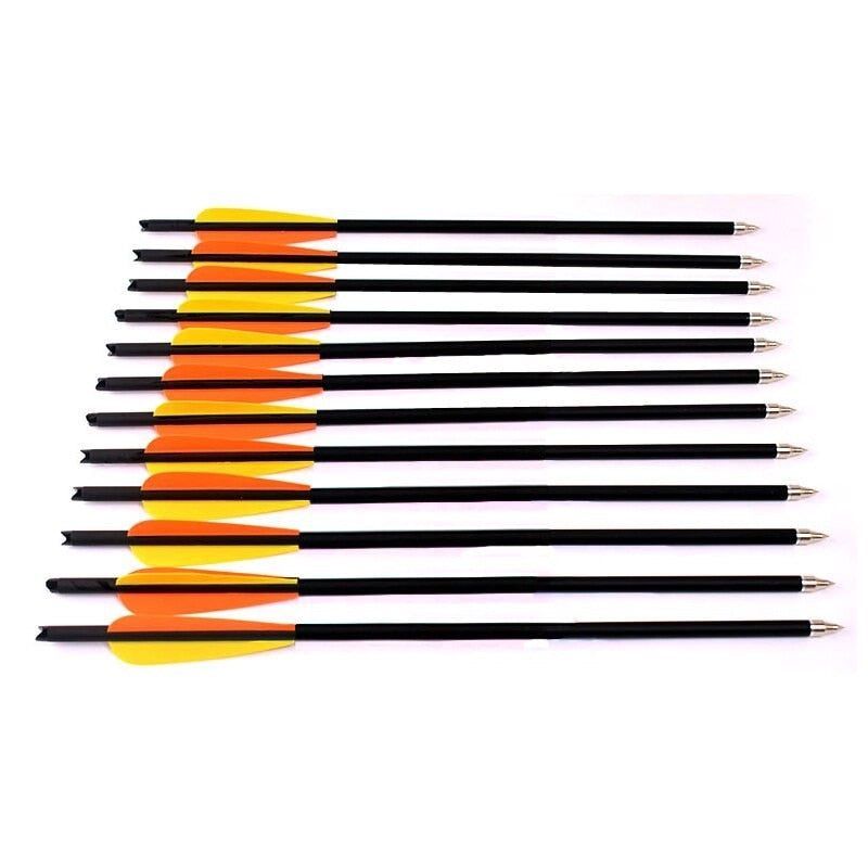 2025 Pistol Crossbow Broadheads Crossbow Expert 5e Crossbow Targets with 12Pcs/lot Hunting Crossbow Arrow Broadheads| POPOTR™