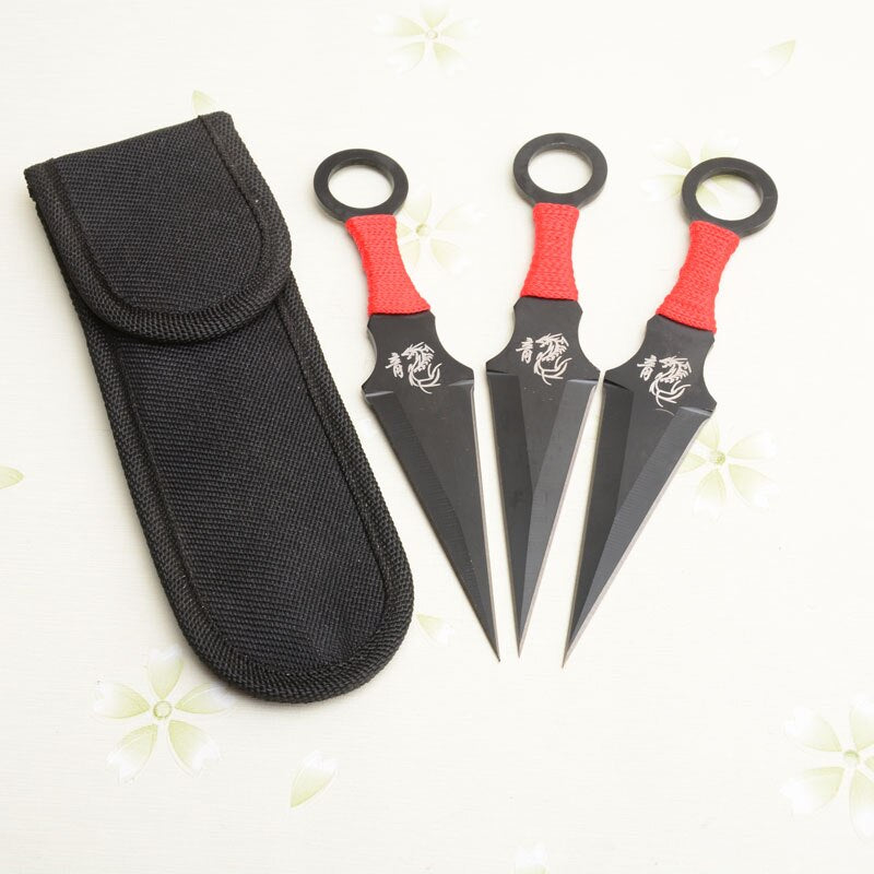 2025 Pop Dart Set Knife Blade Ninja Throwing Knife Set Kunai Knives Tactical Knife Dragon Knife | POPOTR™