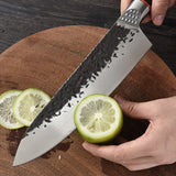 2025 Chefs Knife Forge Stainless Steel Knife Knife Handle Wood | POPOTR™