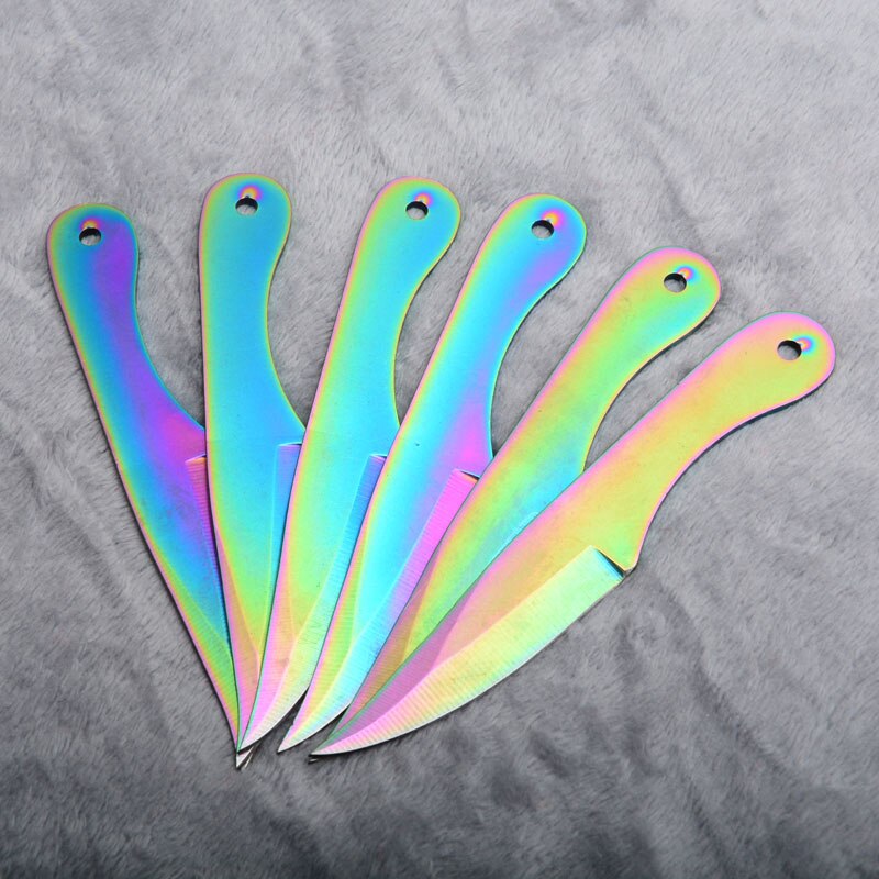 2025 Pop Dart Set Kunai Knives  Ninja Throwing Knife Set Tactical Knife Hunting Knife Titanium Knife | POPOTR™