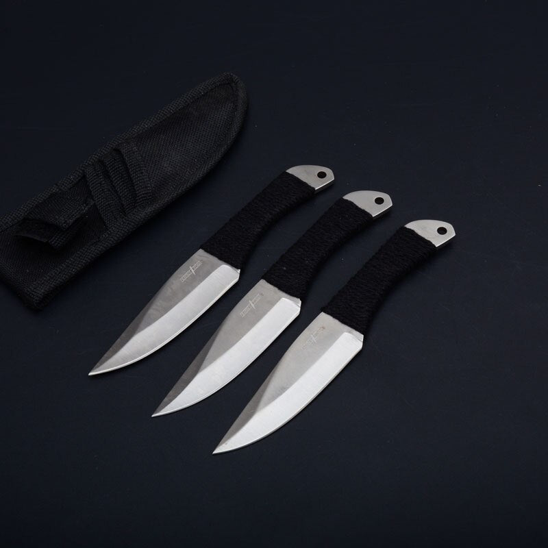 2025 Best Survival Knife Set Kunai Knives Hunting Knife Ninja Throwing Knife Set Tactical Knife | POPOTR™