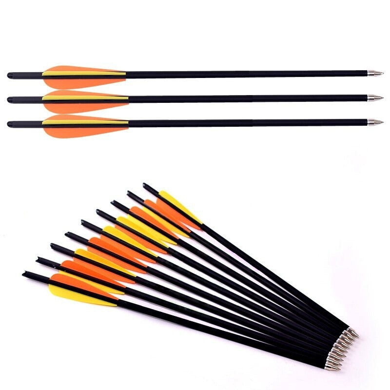 2025 Pistol Crossbow Broadheads Crossbow Expert 5e Crossbow Targets with 12Pcs/lot Hunting Crossbow Arrow Broadheads| POPOTR™