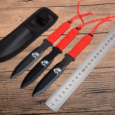 2025 Pop Dart Set Kunai Knives Ninja Throwing Knife Set Tactical Knife  Dragon Knife Darts | POPOTR™