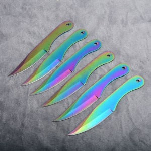 2025 Pop Dart Set Kunai Knives  Ninja Throwing Knife Set Tactical Knife Hunting Knife Titanium Knife | POPOTR™