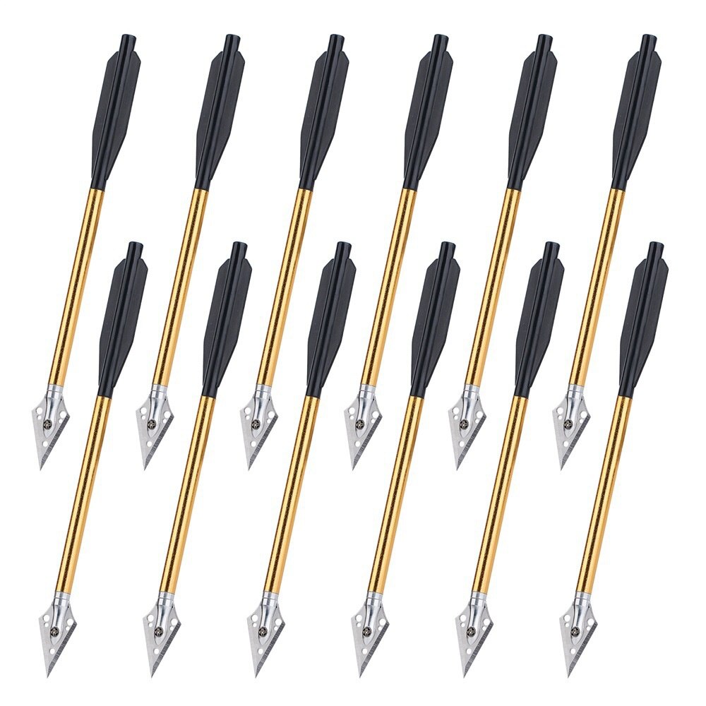 2025 Pistol Crossbow For Hunting Nerf Bow And Arrow With 12 pcs 6.25 inch Crossbow Arrows | POPOTR™