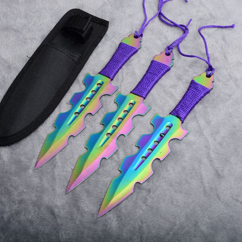 2025 Pop Dart Set Kunai Knives  Ninja Throwing Knife Set Tactical Knife Titanium Knife Hunting Knife Titanium Knife  | POPOTR™