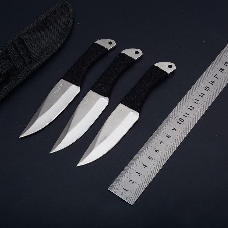 2025 Best Survival Knife Set Kunai Knives Hunting Knife Ninja Throwing Knife Set Tactical Knife | POPOTR™