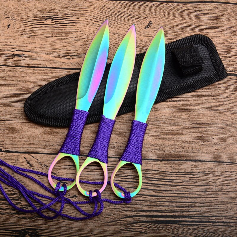 2025 Pop Dart Set Kunai Knives Hunting Knife Ninja Throwing Knife Tactical Knife Titanium Knife    | POPOTR™
