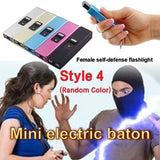 2025 20 Style High Voltage Stun Gun Tactical Flashlight Stun Gun for sale Volts Self-defense Weapons For Women Survival Camp | POPOTR™