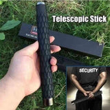 5.11 Self-defense Three-section Retractable Stick Stainless Steel Telescopic Baton Outdoor Tool Training Equipment| POPOTR™