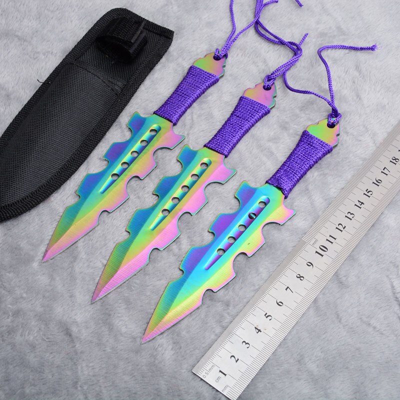2025 Pop Dart Set Kunai Knives  Ninja Throwing Knife Set Tactical Knife Titanium Knife Hunting Knife Titanium Knife  | POPOTR™