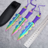 2025 Pop Dart Set Kunai Knives  Ninja Throwing Knife Set Tactical Knife Titanium Knife Hunting Knife Titanium Knife  | POPOTR™
