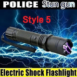 2025 20 Style High Voltage Stun Gun Tactical Flashlight Stun Gun for sale Volts Self-defense Weapons For Women Survival Camp | POPOTR™