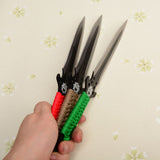 2025 Pop Dart Sæt Ninja Kastekniv Sæt Taktisk Knive Kunai Knives Tricolor | POPOTR™