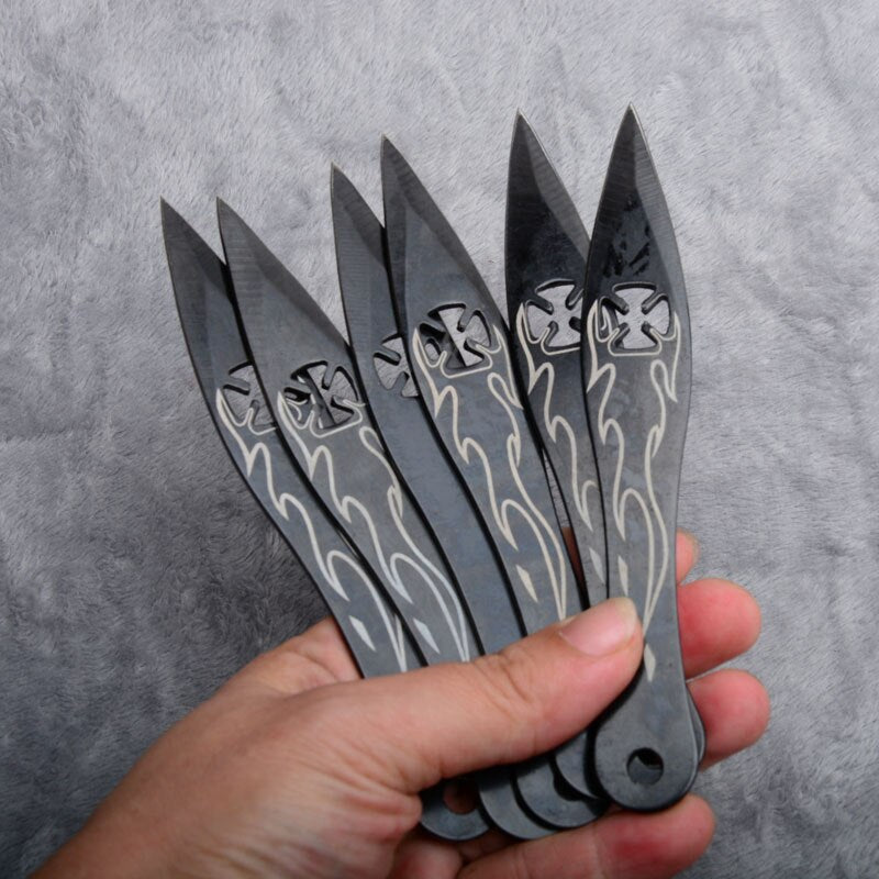 2025 Pop Dart Sæt Kunai Knives Ninja Kastekniv Sæt Taktisk Knive Jagtkniv | POPOTR™