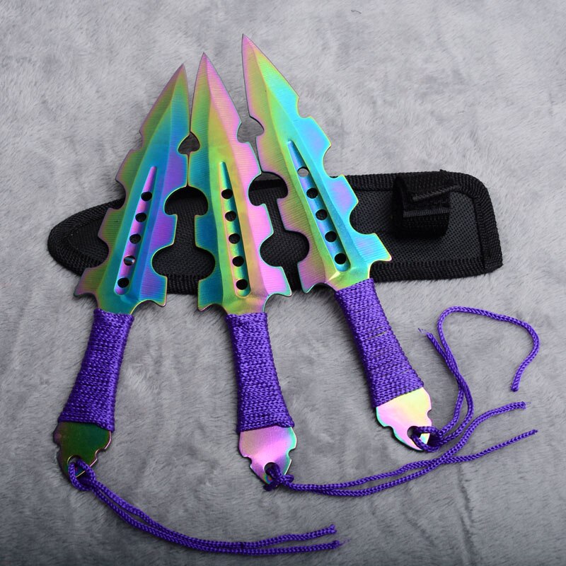 2025 Pop Dart Set Kunai Knives  Ninja Throwing Knife Set Tactical Knife Titanium Knife Hunting Knife Titanium Knife  | POPOTR™