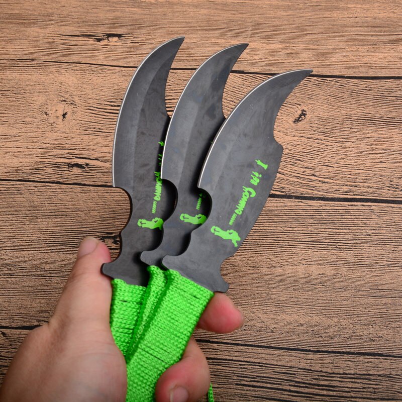 2025 Pop Dart Set Kunai Knives  Ninja Throwing Knife Set Tactical Knife Hunting Knife Darts Fork Knife  | POPOTR™