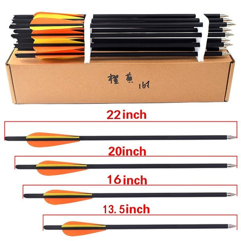 2025 Pistol Crossbow Broadheads Crossbow Expert 5e Crossbow Targets with 12Pcs/lot Hunting Crossbow Arrow Broadheads| POPOTR™