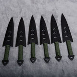 2025 3pcs/6pcs Ninja Kunai Knives Throwing Knives Set Bow and Arrow  | POPOTR™