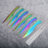 2025 Pop Dart Set Kunai Knives  Ninja Throwing Knife Set Tactical Knife Hunting Knife Titanium Knife | POPOTR™