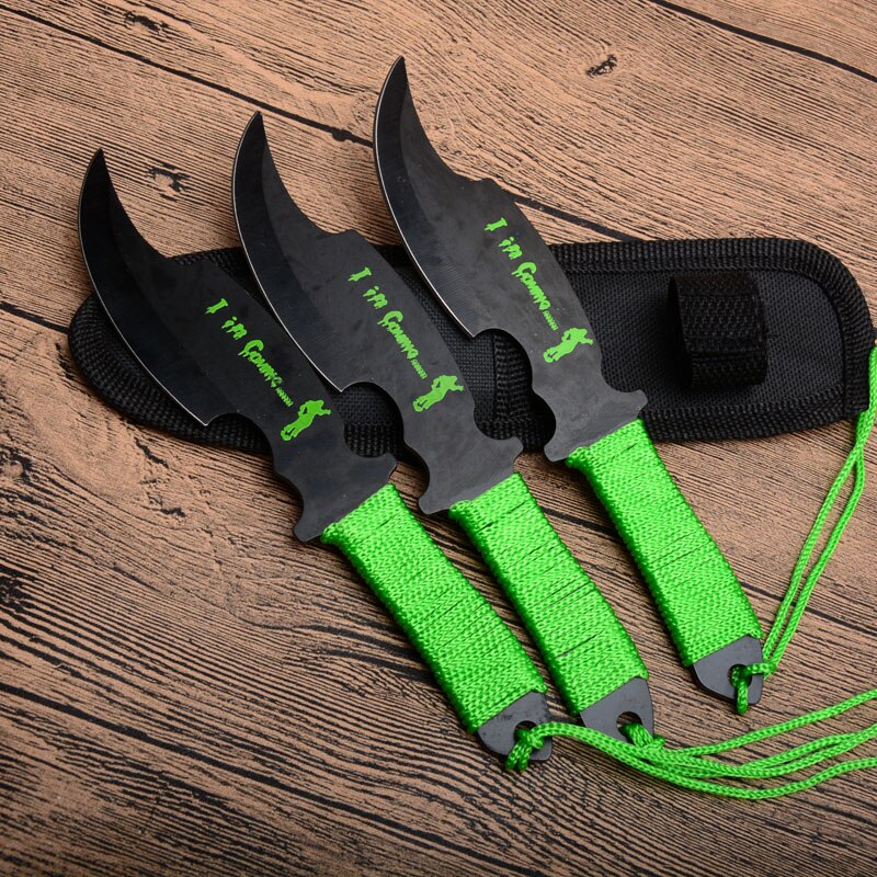 2025 Pop Dart Set Kunai Knives  Ninja Throwing Knife Set Tactical Knife Hunting Knife Darts Fork Knife  | POPOTR™