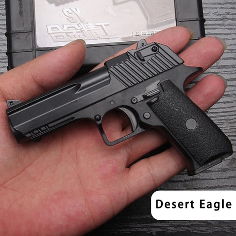 Colt Desert Eagle Fake Gun EVA Soft Bullet Gun Kids Interactive   Mini Alloy Toy Gell Ball Gun Model Toy Gun Plastic Bullets