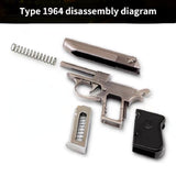 2025 Mini Pistols BB Gun Pistol Metal Miniatures Toy Guns Pistols| POPOTR™