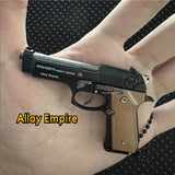 2025 Mini Pistols BB Gun Pistol Keychain Metal Miniatures	 Toy Guns Pistols Crafts| POPOTR™